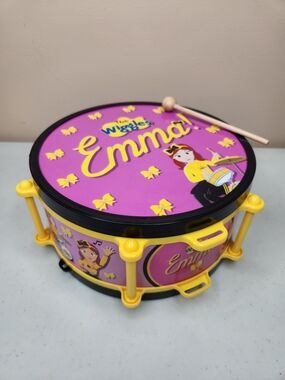 The Wiggles Emma Drum Toy – Kids Musical Instrument 🥁💛